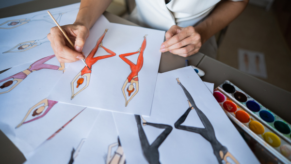 Sportswear designs.